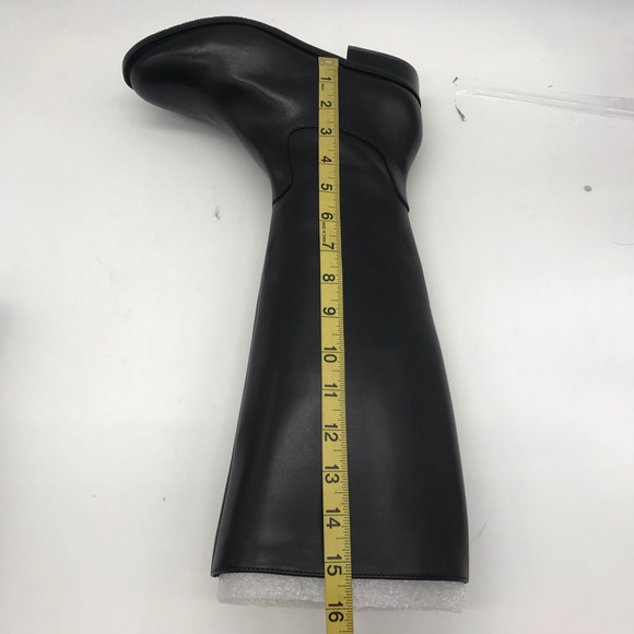 Walking Cradles Womens Meadow Boots Black Block Heels Side Zipper 6.5 New - Picture 6 of 8